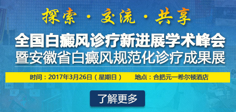 2017全国白癜风诊疗新进展学术峰会